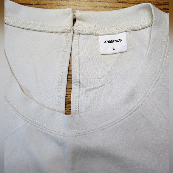 Xieerduo women's summer loose casual Rompers, sz L, short jumpsuit. - Picture 9 of 16